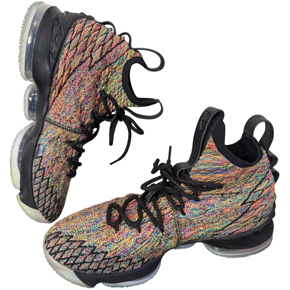 Nike LeBron 15 Four Horsemen Basketball Shoes Knit 897648-901‎ Mens 8.5